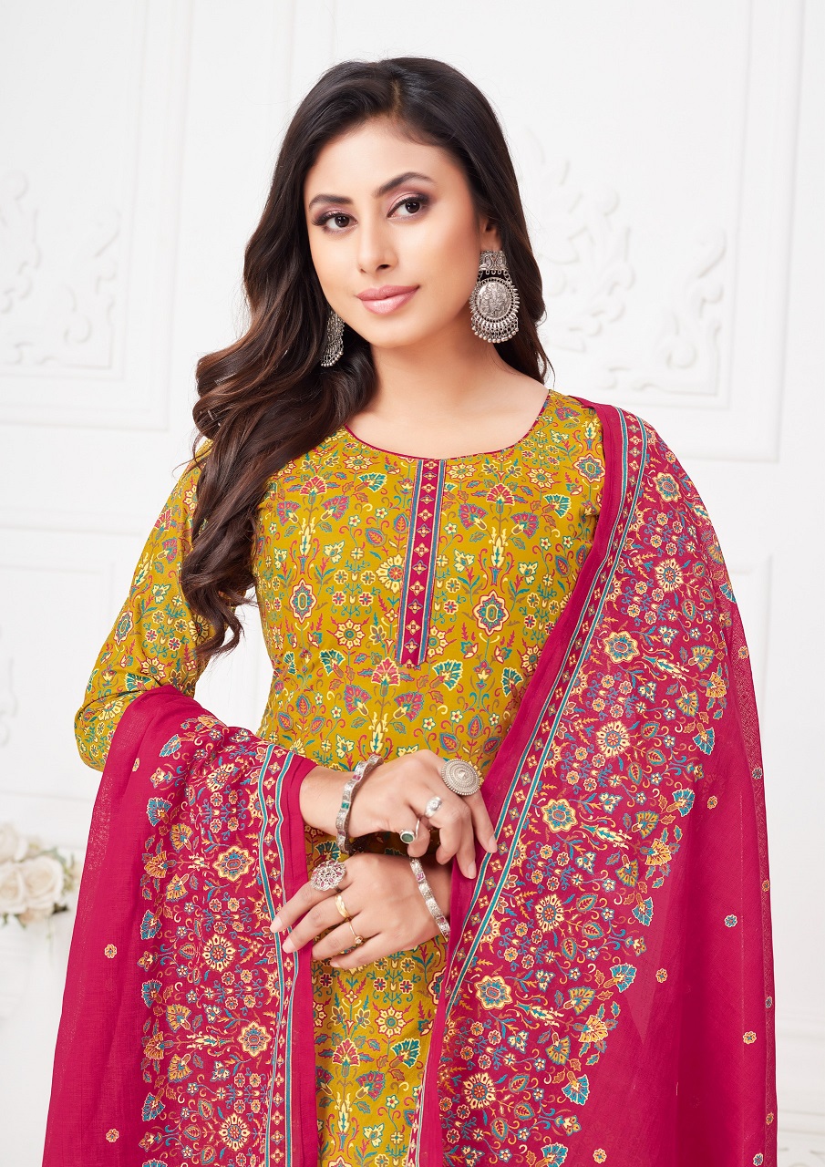 Madhav Prachi Vol-9 Wholesale Pure Designer Cotton Printed Dress Material