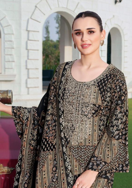 alok black diamond vol 4 rayon casual pakistani unstitch 3pcs dress