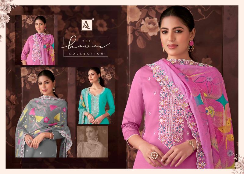 alok launch alvina zam cotton daily wear pakistani dress material