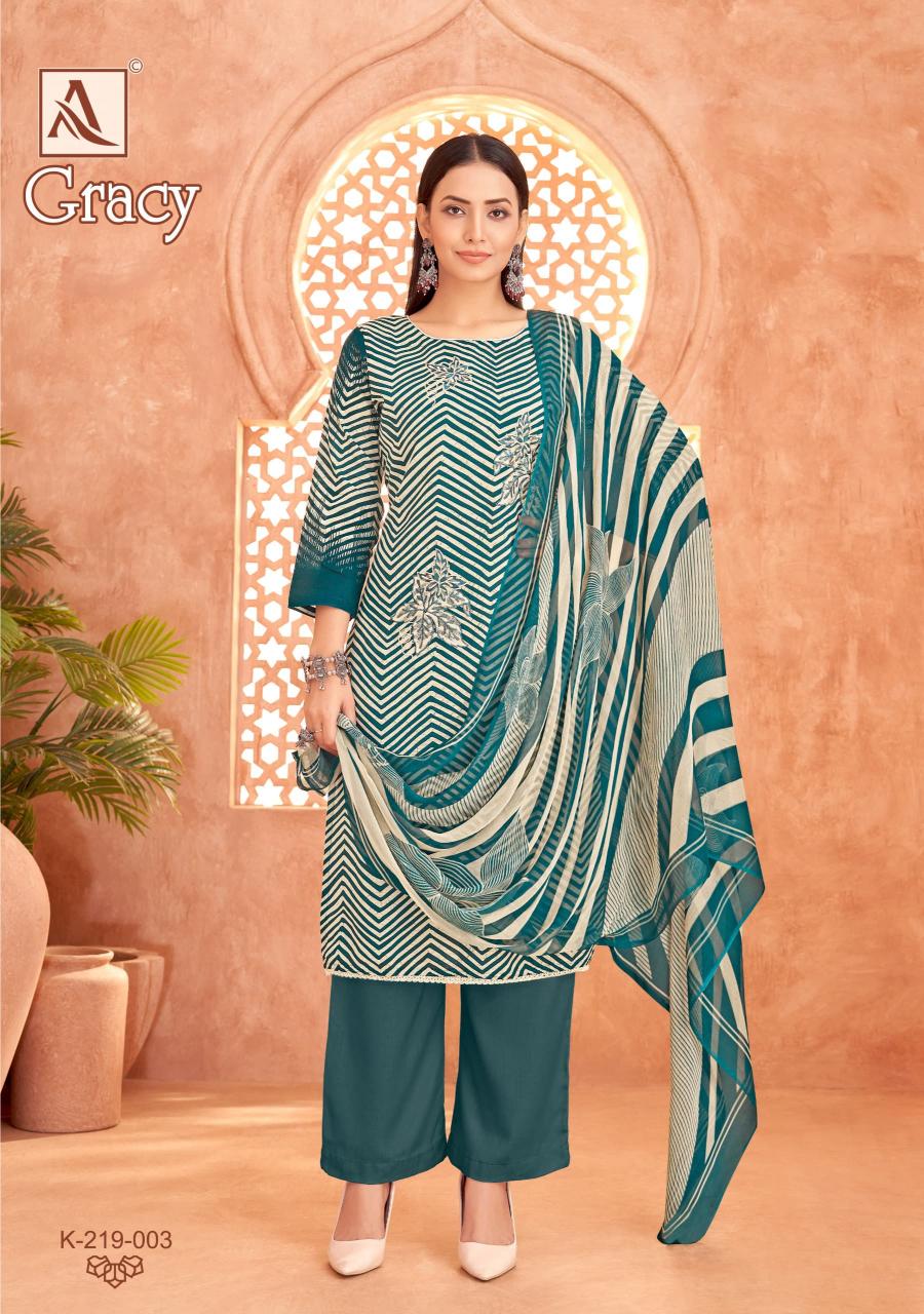gracy by alok cambric modern pakistani dress material online