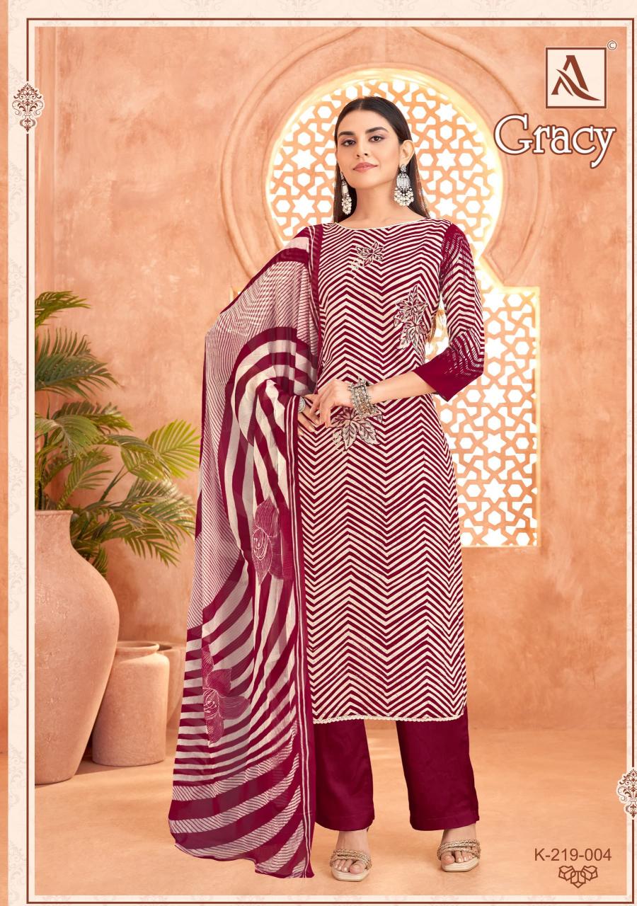 gracy by alok cambric modern pakistani dress material online