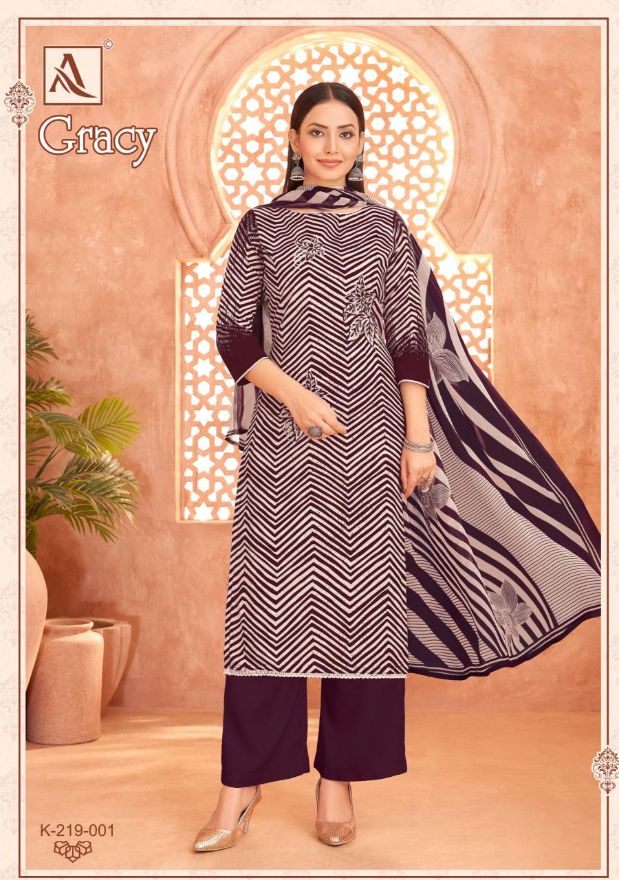 gracy by alok cambric modern pakistani dress material online