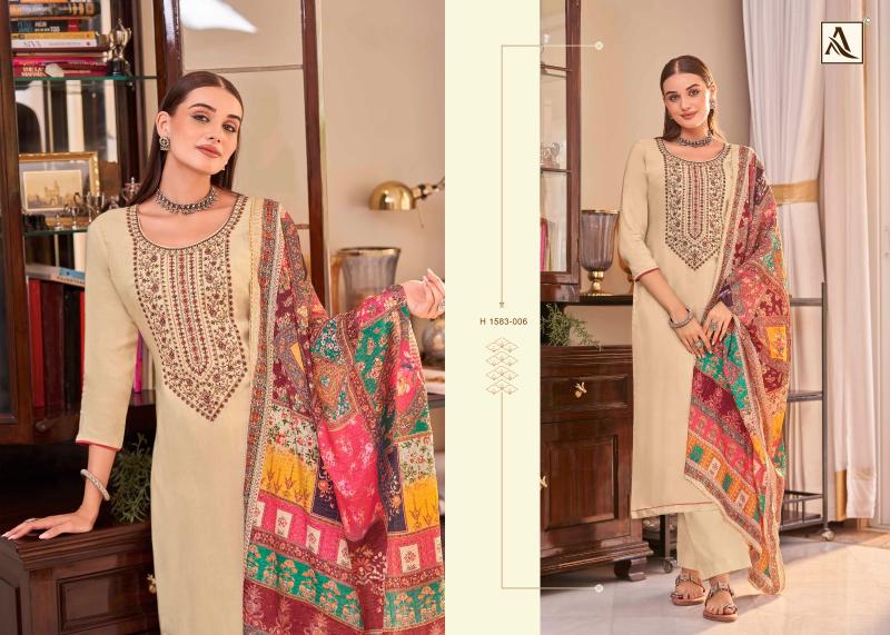 alok saundarya vol 2 viscose rayon stylish look pakistani ladies suit