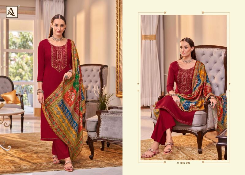 alok saundarya vol 2 viscose rayon stylish look pakistani ladies suit