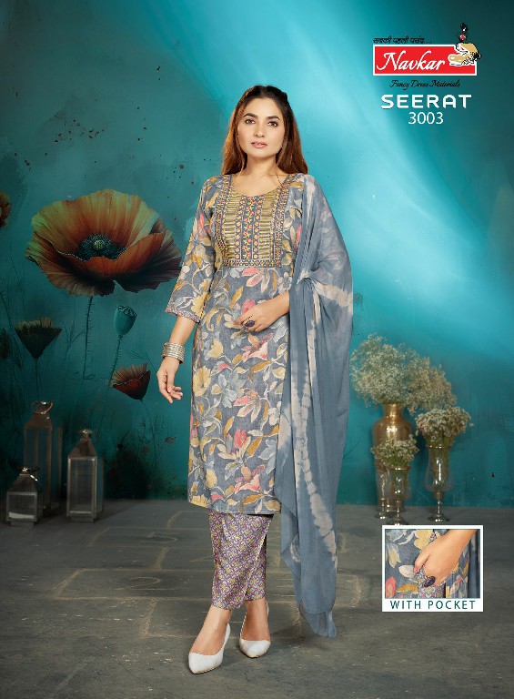 seerat vol 3 by navkar rayon readymade daily wear suit for womens