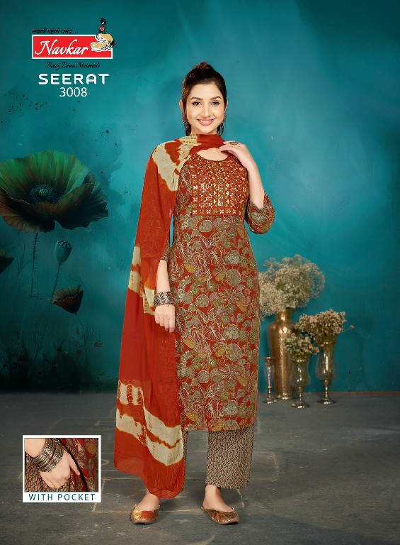 seerat vol 3 by navkar rayon readymade daily wear suit for womens