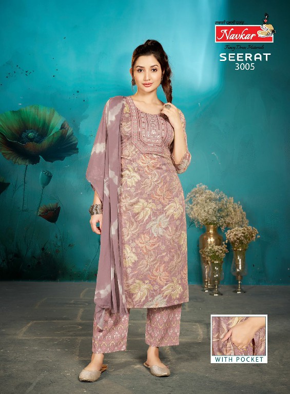 seerat vol 3 by navkar rayon readymade daily wear suit for womens