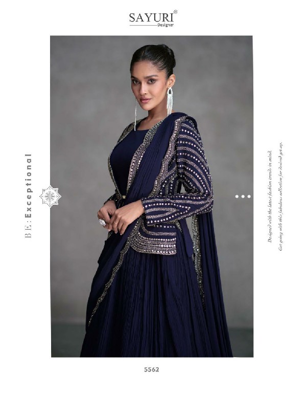 sayuri designer jugni Nx exclusive party wear organza silk full stitch 3pcs dress