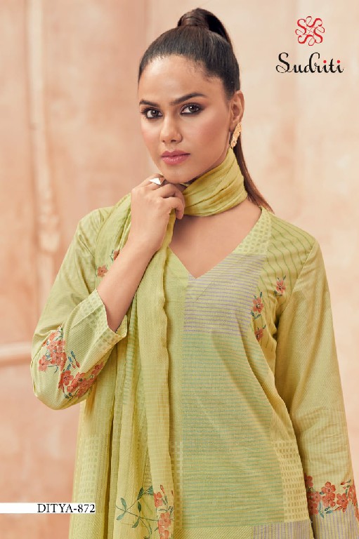 Sudriti Ditya Wholesale Pure Cotton Lawn With Hand Work Salwar Suits