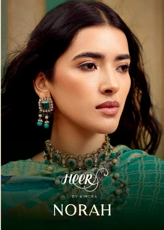 Kimora Heer Norah Vol-200 Wholesale Pure Muslin Soft With Resham Embroidery Work Salwar Suits