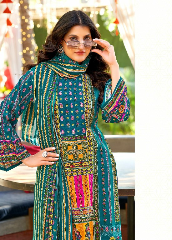 Vandana Aadat Vol-1 Wholesale Pure Heavy Reyon With Hand Work Dress Material