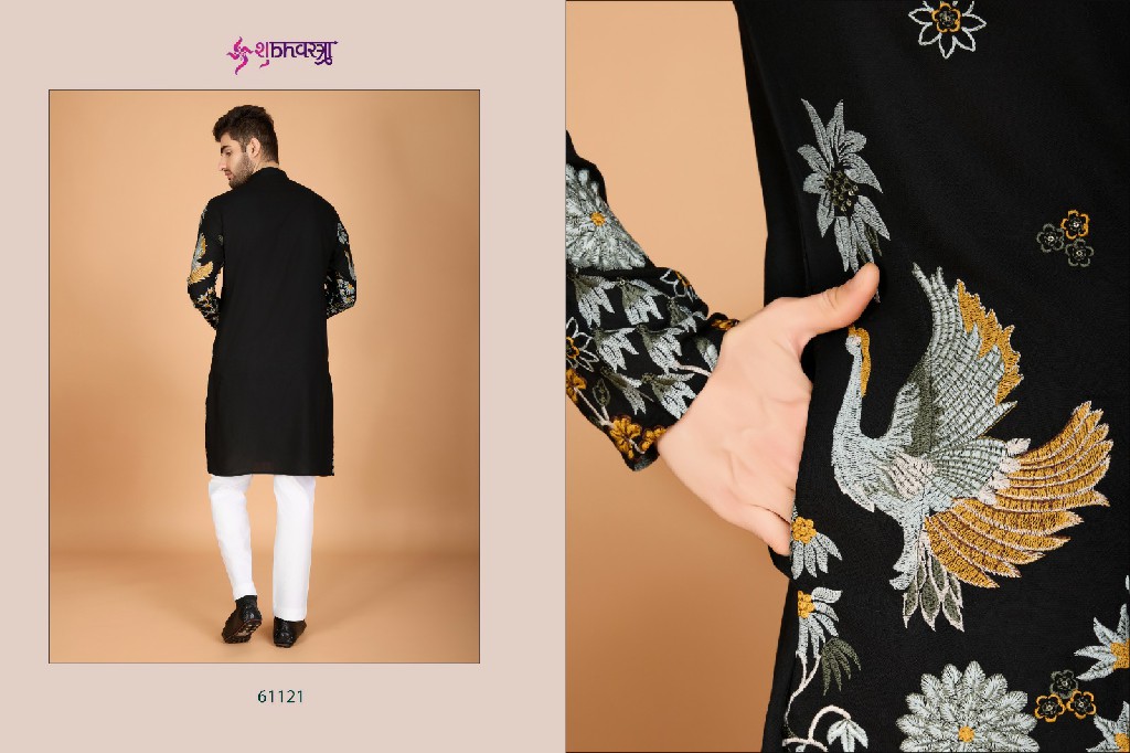 Shubhvastra Heritage Style Wholesale Exclusive Wedding Wear Embroidered Kurta Collection