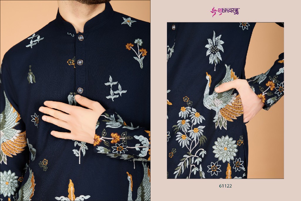 Shubhvastra Heritage Style Wholesale Exclusive Wedding Wear Embroidered Kurta Collection