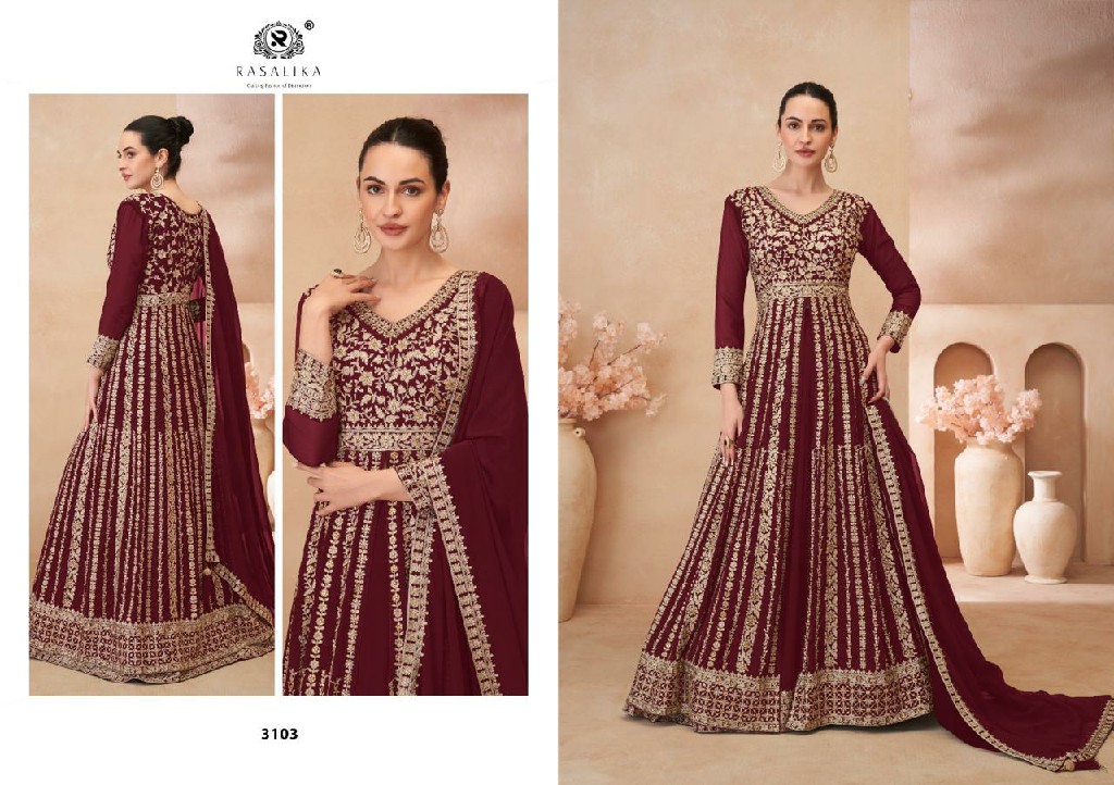 Rasalika Glamour Wholesale Free Size Stitched Anarkali Suits
