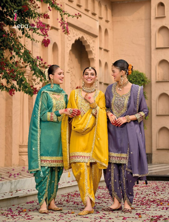 Eba Lifestyle Meraki Wholesale Simar With Embroidery Readymade Suits