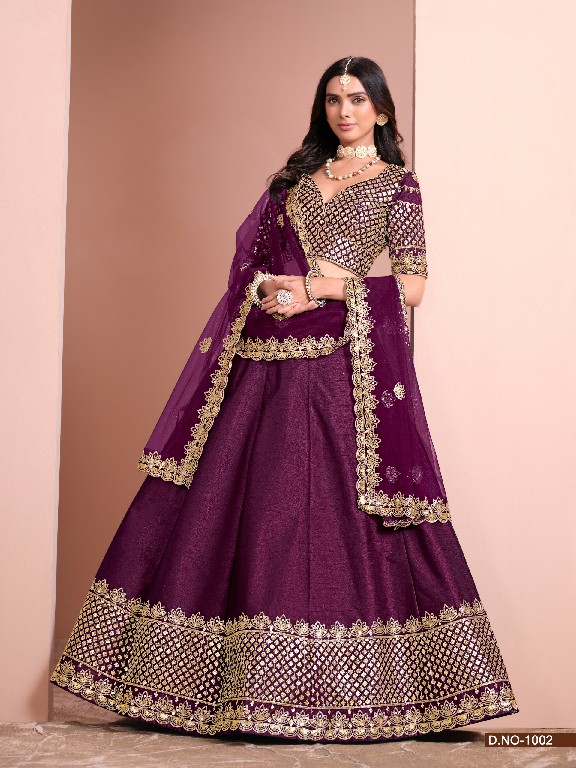 Mehvish Vol-10 Wholesale Art Silk Designer Lehengas