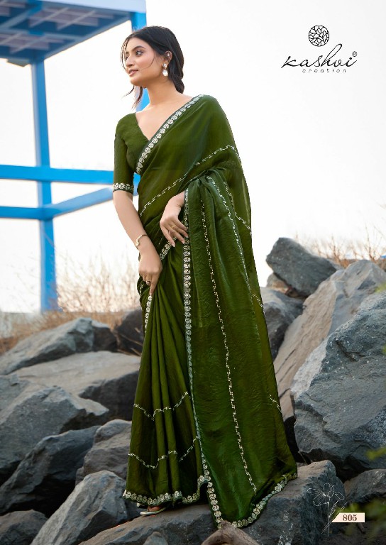 Kashvi Silver Stone Vol-8 Wholesale Jharkan Work Ethnic Sarees