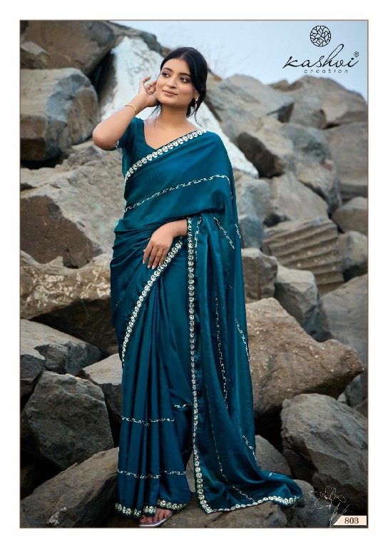 Kashvi Silver Stone Vol-8 Wholesale Jharkan Work Ethnic Sarees
