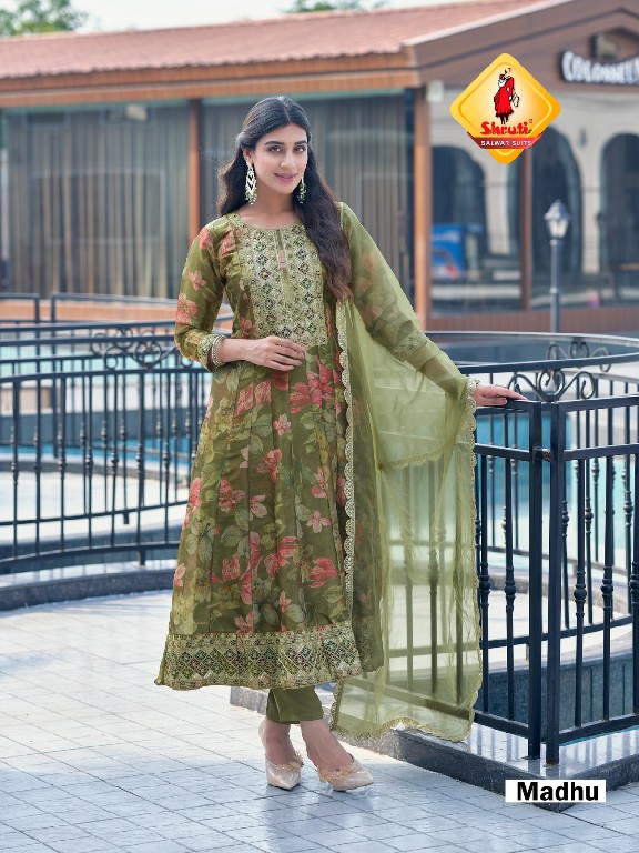Shruti Sirat Wholesale Designer Flair Kurti With Pant And Dupatta