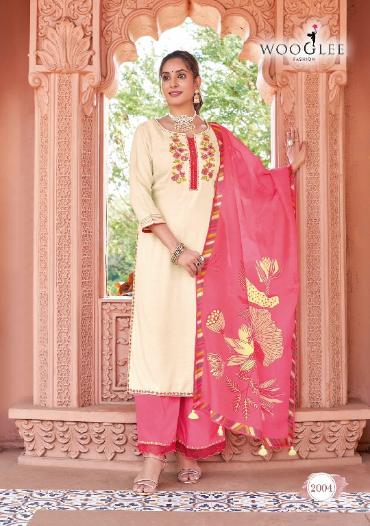 Wooglee Miraan Wholesale Heavy Reyon 3 Piece Concept Salwar Suits