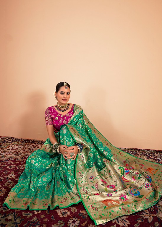 Rajpath Shailja Wholesale Paithani Silk Party Wear Sarees