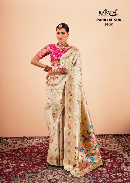 Rajpath Shailja Wholesale Paithani Silk Party Wear Sarees