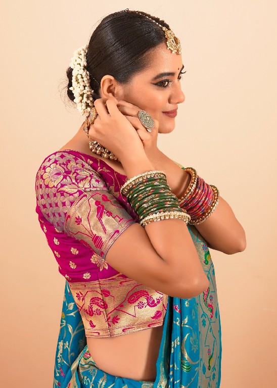 Rajpath Shailja Wholesale Paithani Silk Party Wear Sarees