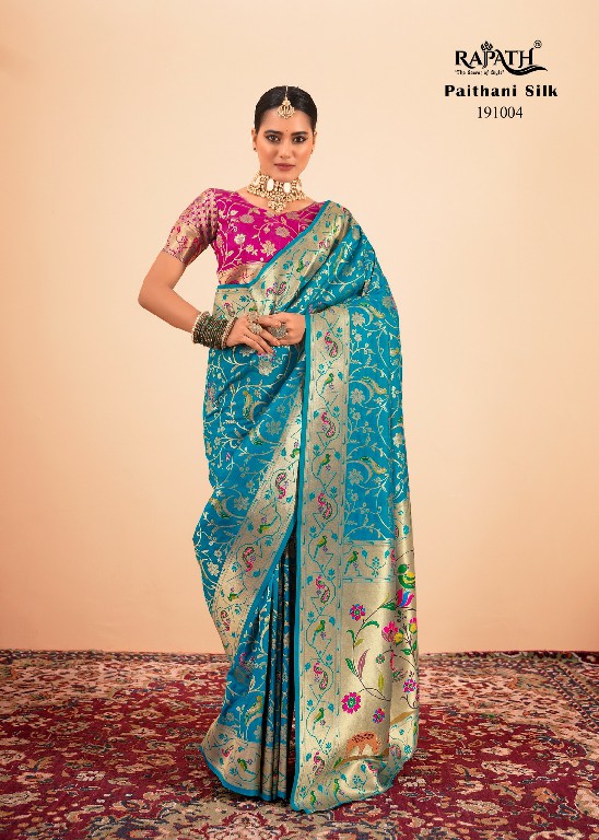 Rajpath Shailja Wholesale Paithani Silk Party Wear Sarees