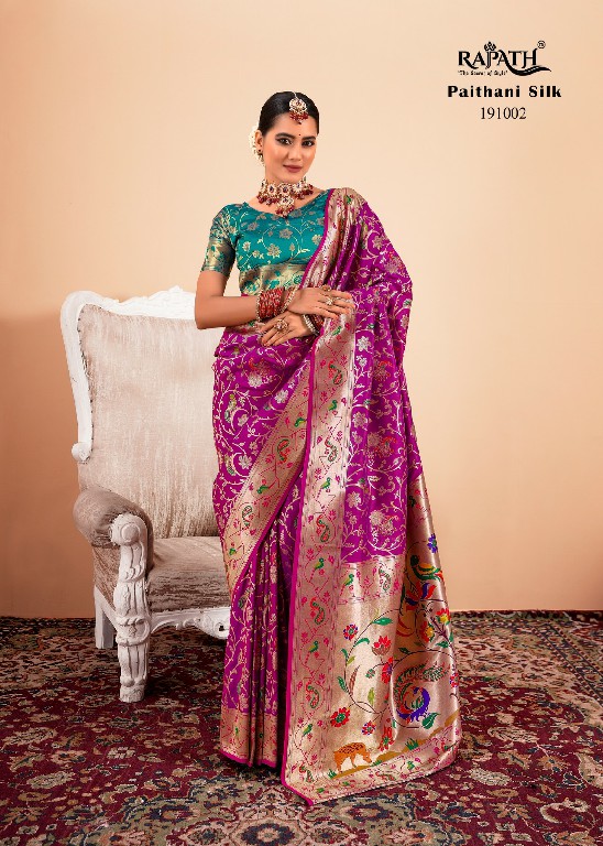 Rajpath Shailja Wholesale Paithani Silk Party Wear Sarees