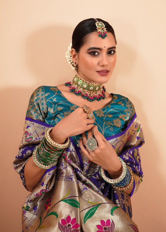 Rajpath Shailja Wholesale Paithani Silk Party Wear Sarees