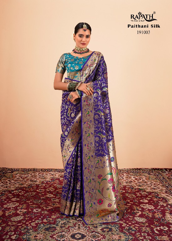 Rajpath Shailja Wholesale Paithani Silk Party Wear Sarees