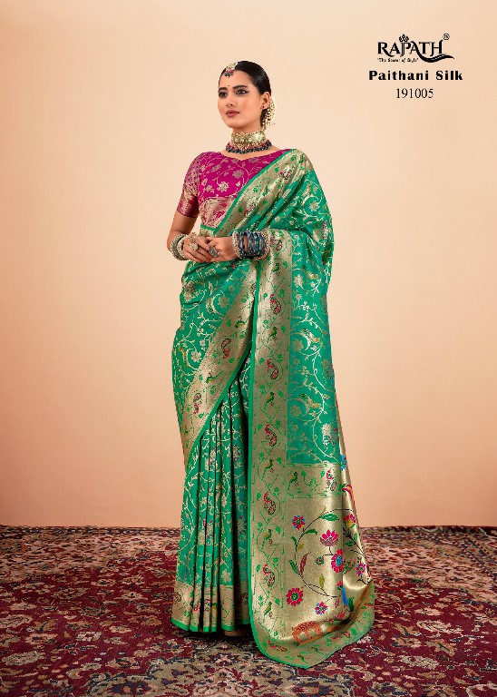 Rajpath Shailja Wholesale Paithani Silk Party Wear Sarees
