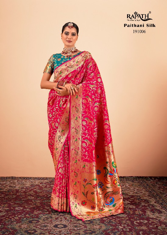 Rajpath Shailja Wholesale Paithani Silk Party Wear Sarees