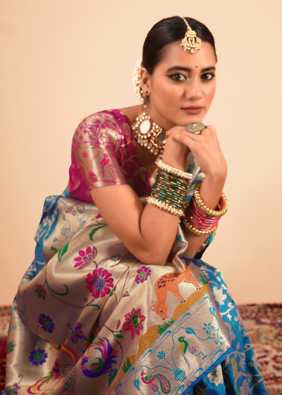 Rajpath Shailja Wholesale Paithani Silk Party Wear Sarees