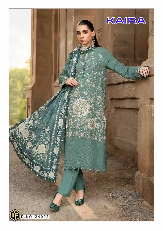 Keval Fab Kaira Vol-24 Wholesale Exclusive Karachi Collection Dress Material