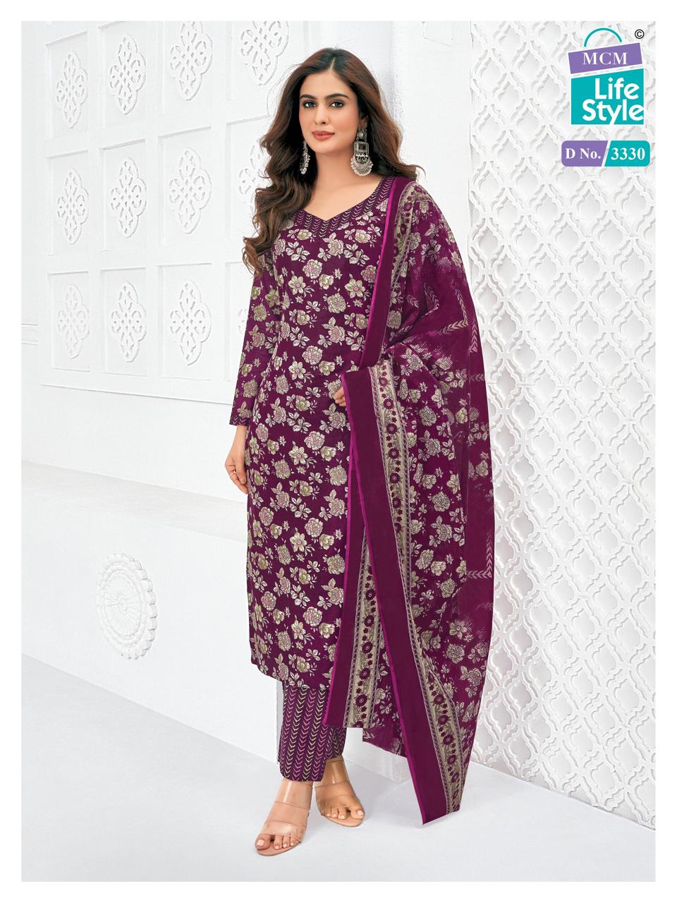 MCM Priyalaxmi Vol-33 Wholesale Pure Cotton Printed Dress Material