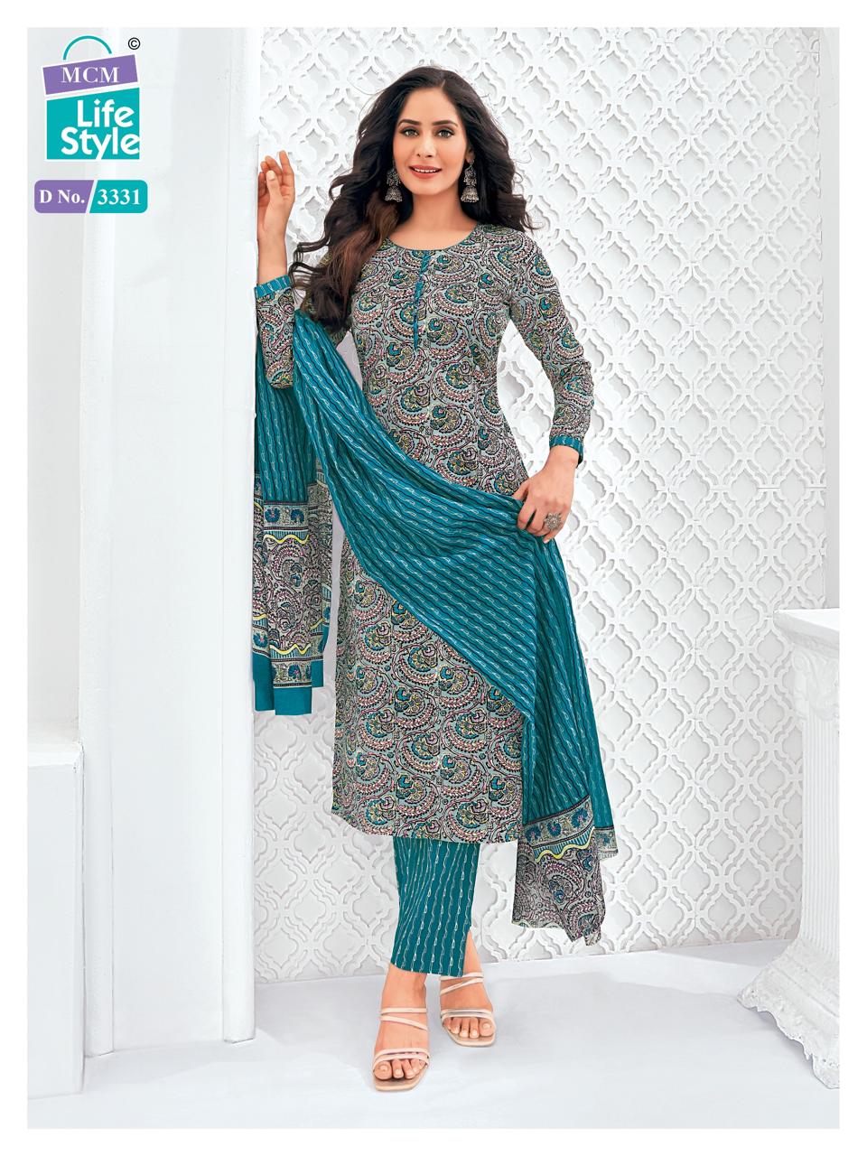 MCM Priyalaxmi Vol-33 Wholesale Pure Cotton Printed Dress Material