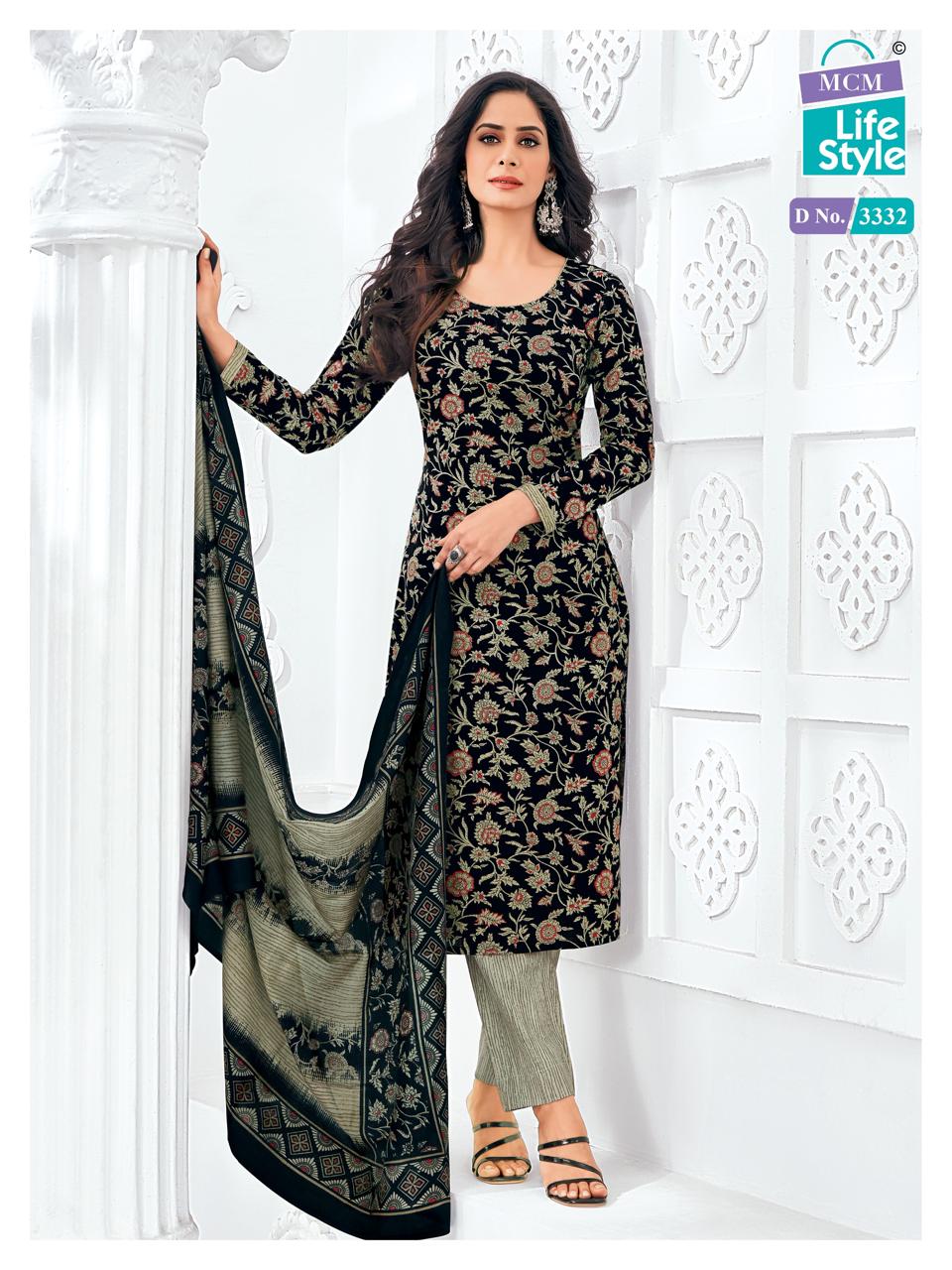 MCM Priyalaxmi Vol-33 Wholesale Pure Cotton Printed Dress Material