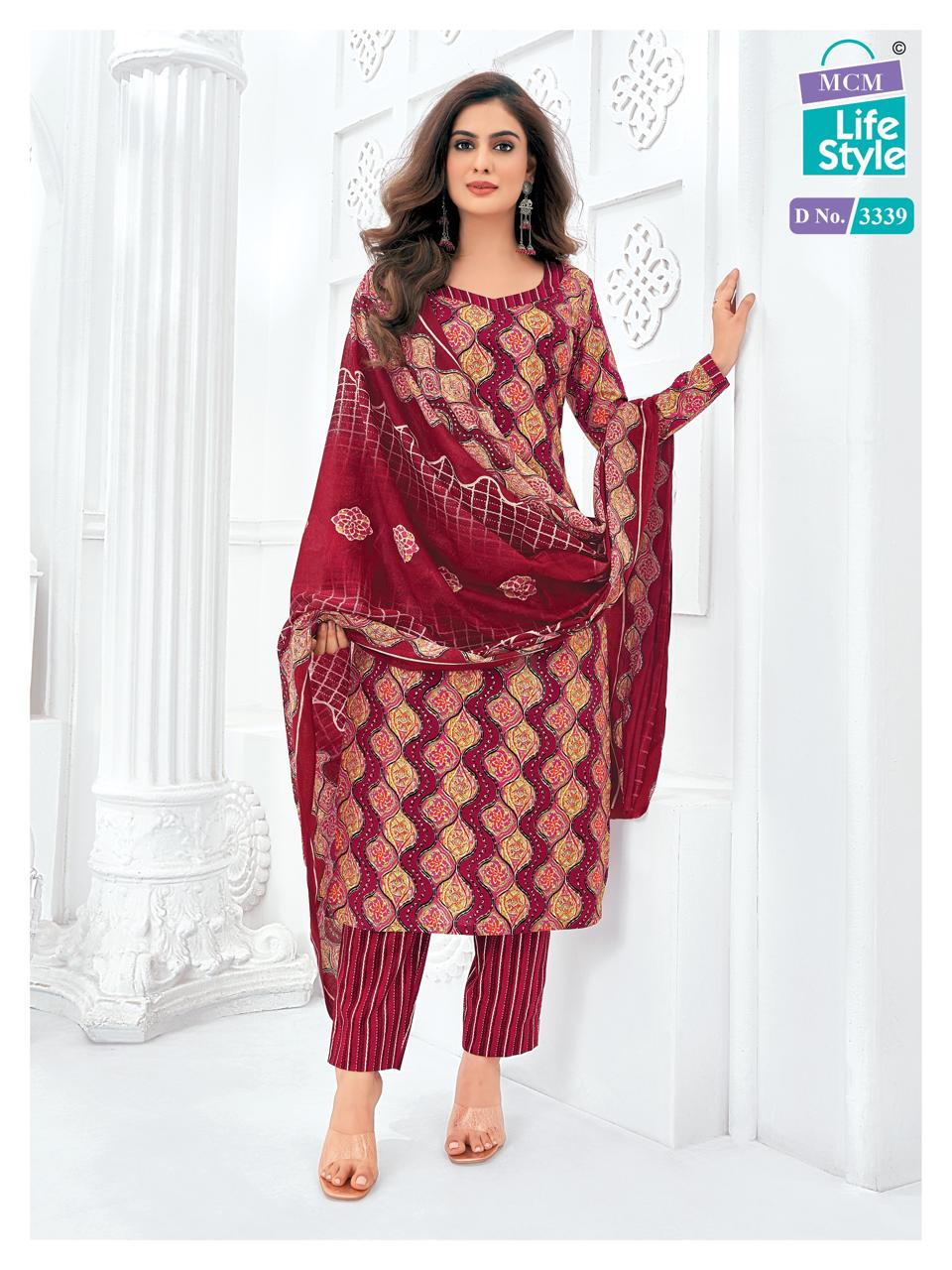 MCM Priyalaxmi Vol-33 Wholesale Pure Cotton Printed Dress Material