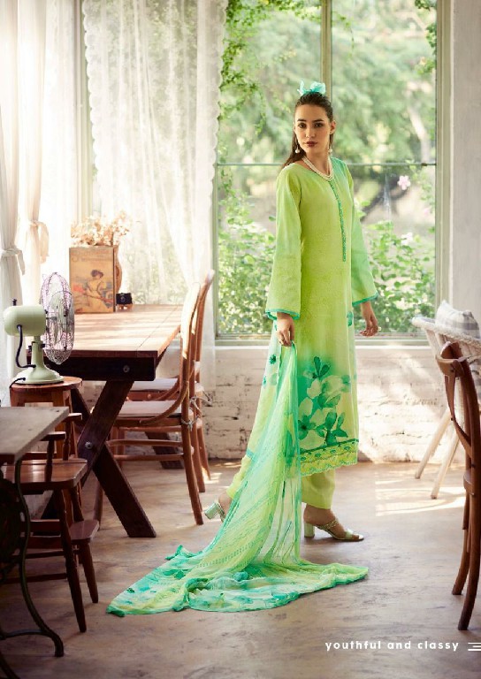 vanya by prm trendz jam cotton stylish look unstitch 3pcs dress