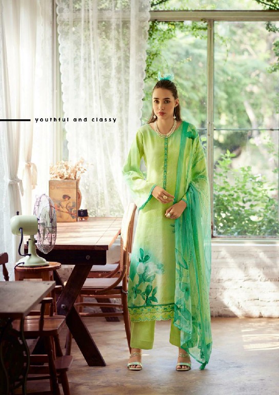 vanya by prm trendz jam cotton stylish look unstitch 3pcs dress