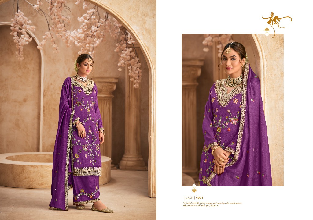 Radha Jhalak Wholesale Chinon With Embroidery Free Size Stitched Suits