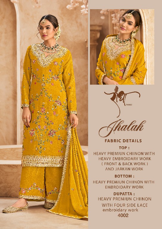Radha Jhalak Wholesale Chinon With Embroidery Free Size Stitched Suits