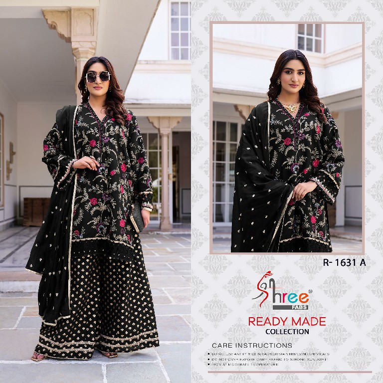 Shree Fabs R-1631 Wholesale Readymade Indian Pakistani Concept Suits
