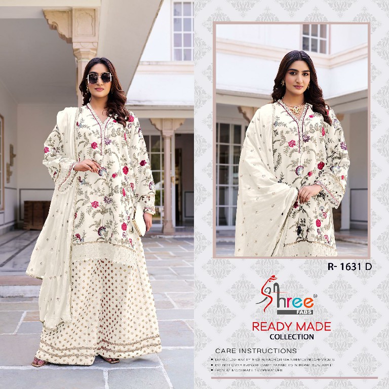 Shree Fabs R-1631 Wholesale Readymade Indian Pakistani Concept Suits