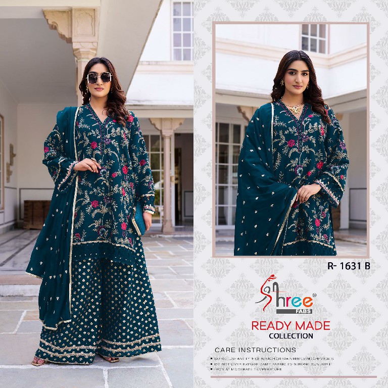 Shree Fabs R-1631 Wholesale Readymade Indian Pakistani Concept Suits