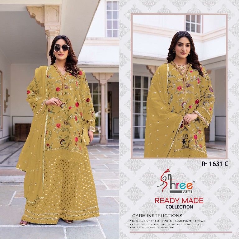 Shree Fabs R-1631 Wholesale Readymade Indian Pakistani Concept Suits