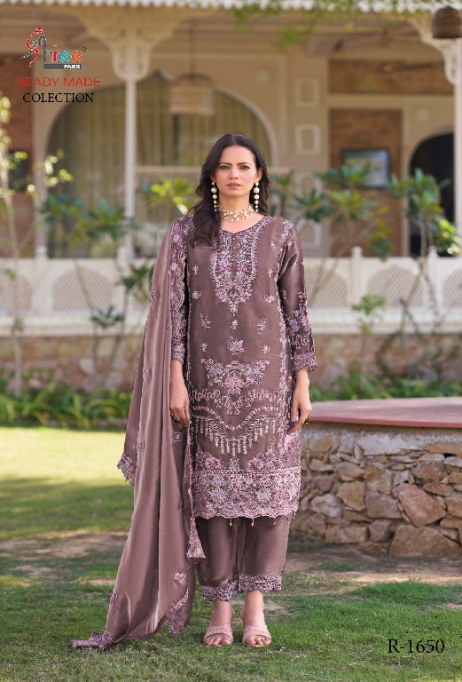 Shree Fabs R-1650 Wholesale Readymade Indian Pakistani Concept Suits