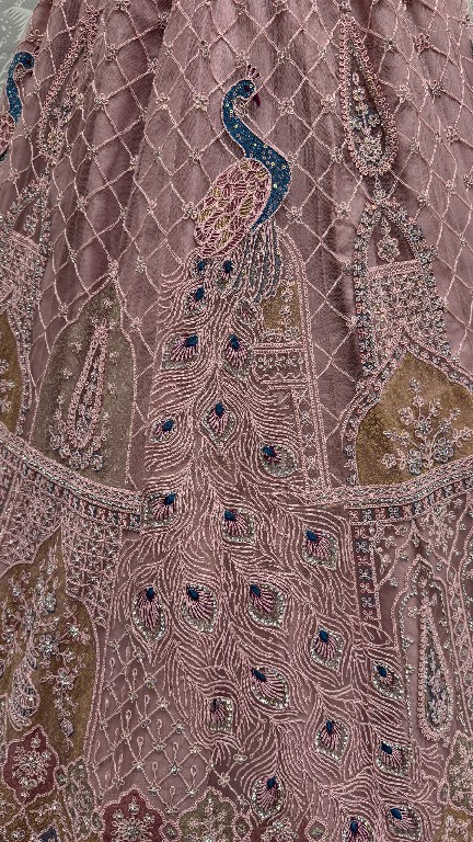 Anjani Art D.no 2823A to 2823D Wholesale Four Side Beautiful Lace and work all over Lehengas