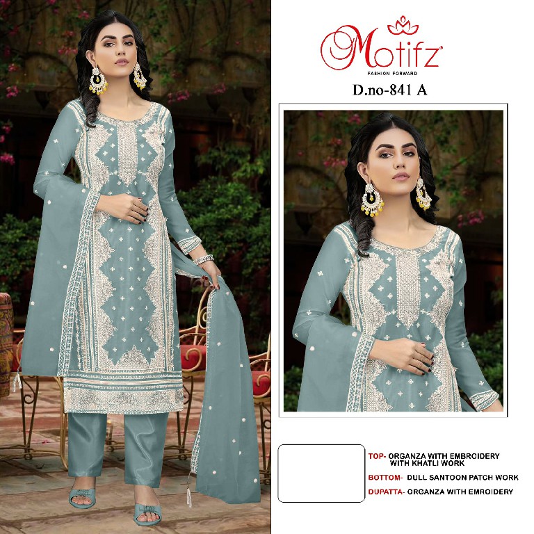 Motifz D.no 841 Wholesale Indian Pakistani Concept Salwar Suits